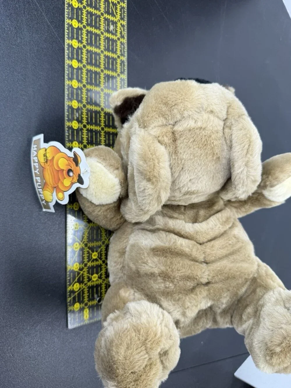 Vintage Cuddle Wit Shar Pei Wrinkle Happy Puppy Dog Stuffed Plush 18